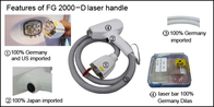 Dioda 808nm urządzenie laserowe usuwanie włosów